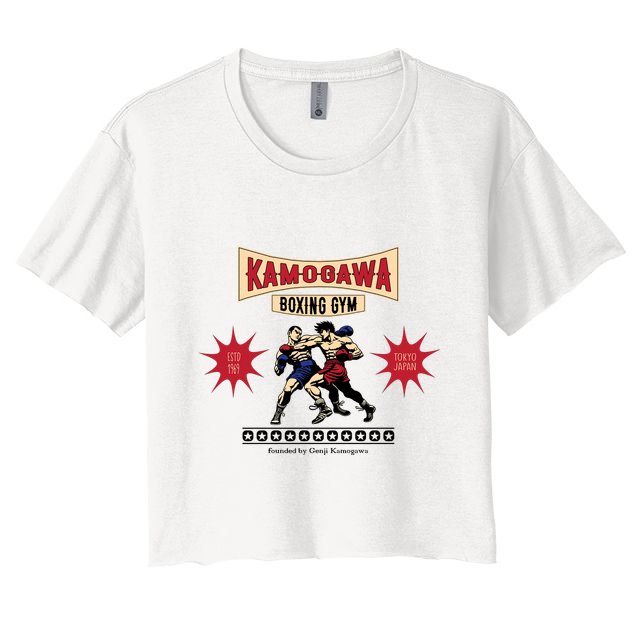 Vintage Kamogawa Boxing Gym Crop Top