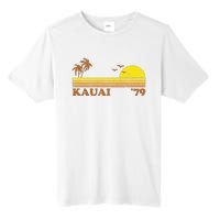 Vintage Kauai Beach Hawaii Retro Hawaiian Surfing 70s Gift Tall Fusion ChromaSoft Performance T-Shirt