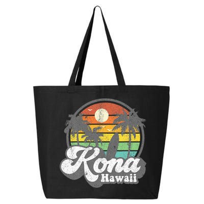 Vintage Kona Beach Hawaii Surf Hawaiian Surfing 70S 25L Jumbo Tote