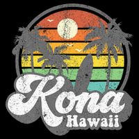 Vintage Kona Beach Hawaii Surf Hawaiian Surfing 70S Toddler T-Shirt