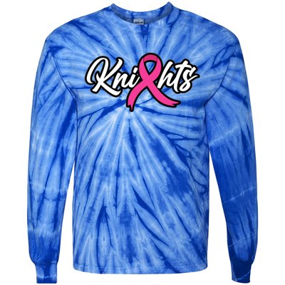 Vcs Knights Breast Cancer Awareness Tie-Dye Long Sleeve Shirt