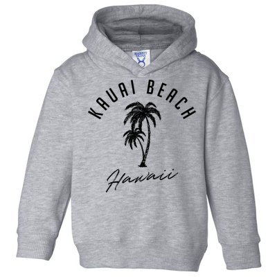 Vintage Kauai Beach Hawaii Toddler Hoodie