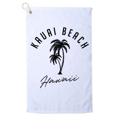 Vintage Kauai Beach Hawaii Golf Towel