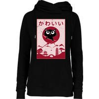 Vintage Kawaii Cat Anime Japanese Gift Girls Boys Teenager Womens Funnel Neck Pullover Hood