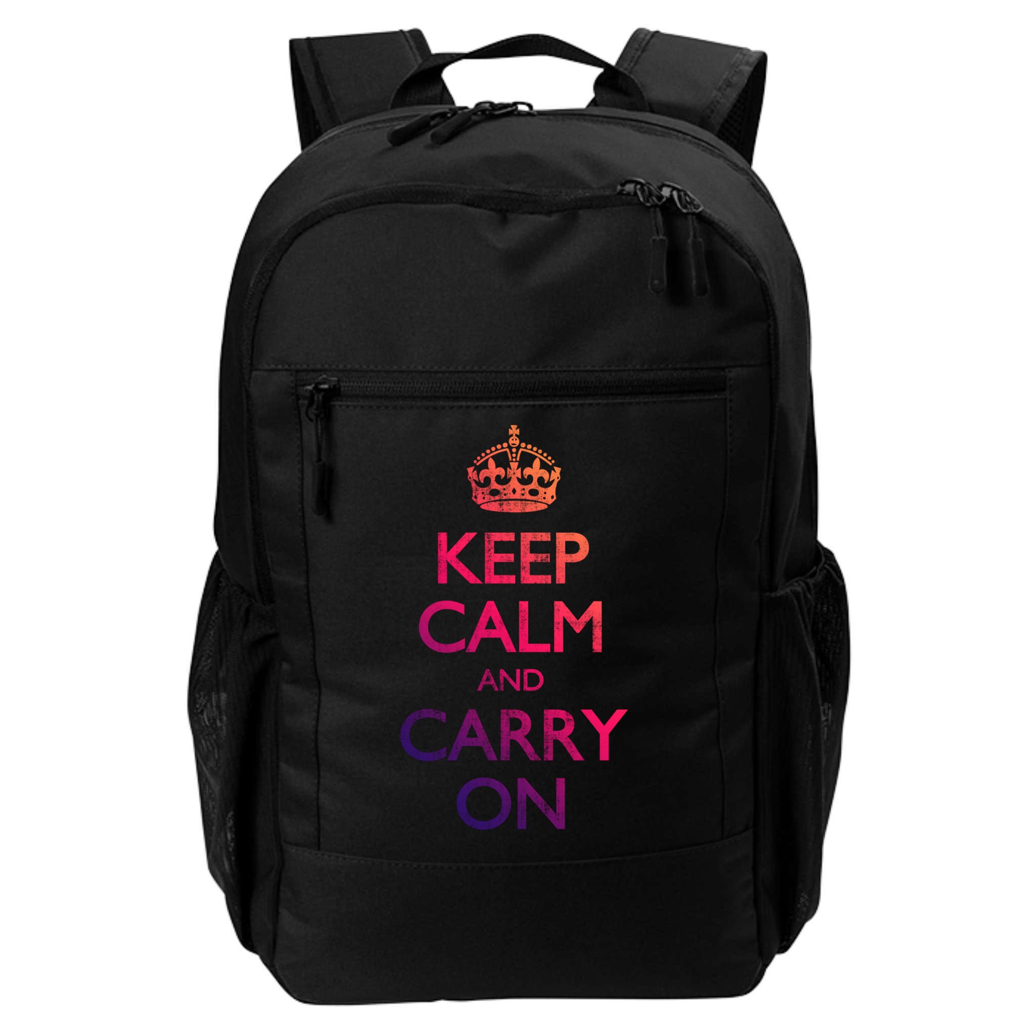 Vintage Keep Calm And Carry On Gift Backpack