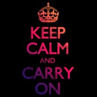 Vintage Keep Calm And Carry On Gift Backpack