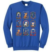 Vintage Kitten Christmas Cats Cat Mom Cat Dad Gift Tall Sweatshirt