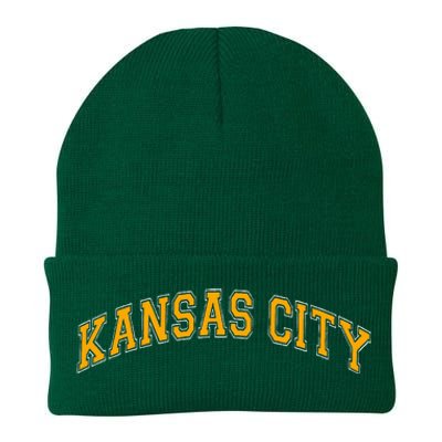 Vintage Kansas City K.C. Knit Cap Winter Beanie