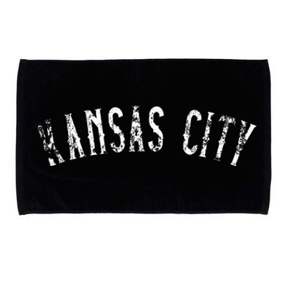 Vintage Kansas City Text Apparel Kc Microfiber Hand Towel