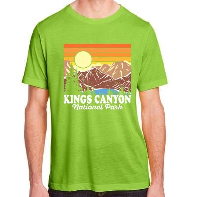 Vintage Kings Canyon National Park Souvenir Gift Adult ChromaSoft Performance T-Shirt