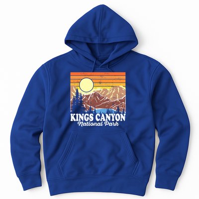 Vintage Kings Canyon National Park Souvenir Gift Hoodie