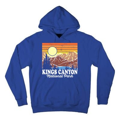 Vintage Kings Canyon National Park Souvenir Gift Tall Hoodie