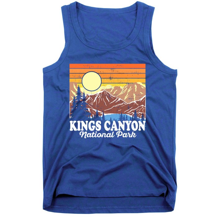 Vintage Kings Canyon National Park Souvenir Gift Tank Top