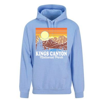 Vintage Kings Canyon National Park Souvenir Gift Unisex Surf Hoodie