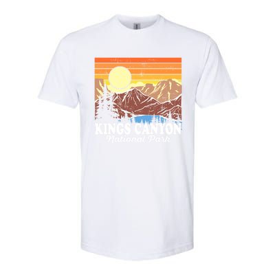 Vintage Kings Canyon National Park Souvenir Gift Softstyle CVC T-Shirt