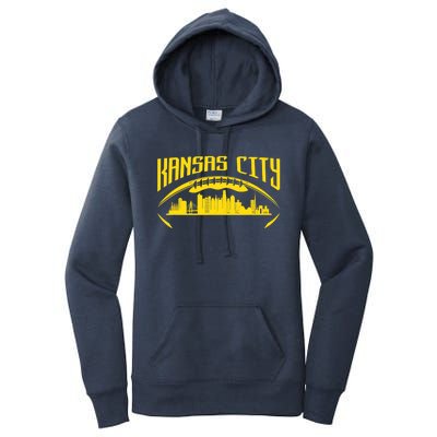 Vintage Kansas City Missouri Retro Style Kansas City Women's Pullover Hoodie