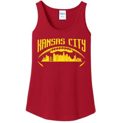 Vintage Kansas City Missouri Retro Style Kansas City Ladies Essential Tank