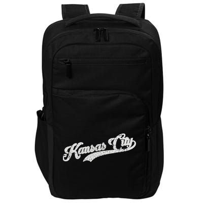 Vintage Kansas City Baseball Impact Tech Backpack