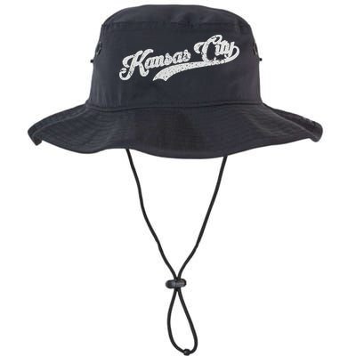Vintage Kansas City Baseball Bucket Hat