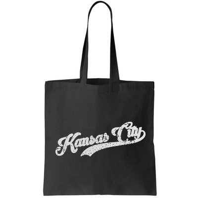Vintage Kansas City Baseball Bag