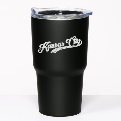 Vintage Kansas City Baseball Tumbler