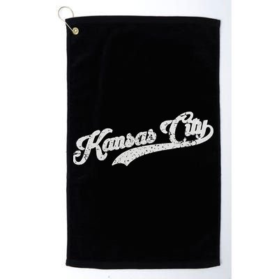 Vintage Kansas City Baseball Golf Towel