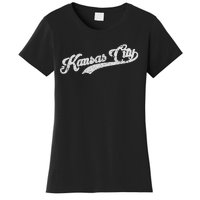 Vintage Kansas City Baseball Women's T-Shirt