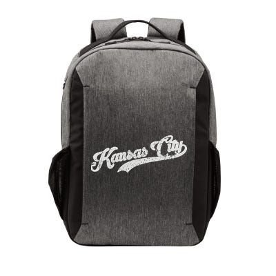 Vintage Kansas City Baseball Vector Backpack