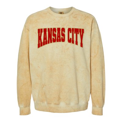 Vintage Kansas City Kc Colorblast Crewneck Sweatshirt