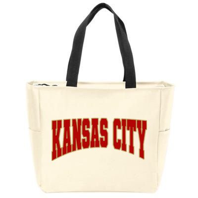 Vintage Kansas City Kc Zip Tote Bag