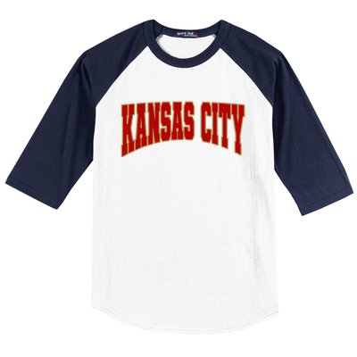 Vintage Kansas City Kc Baseball Sleeve Shirt