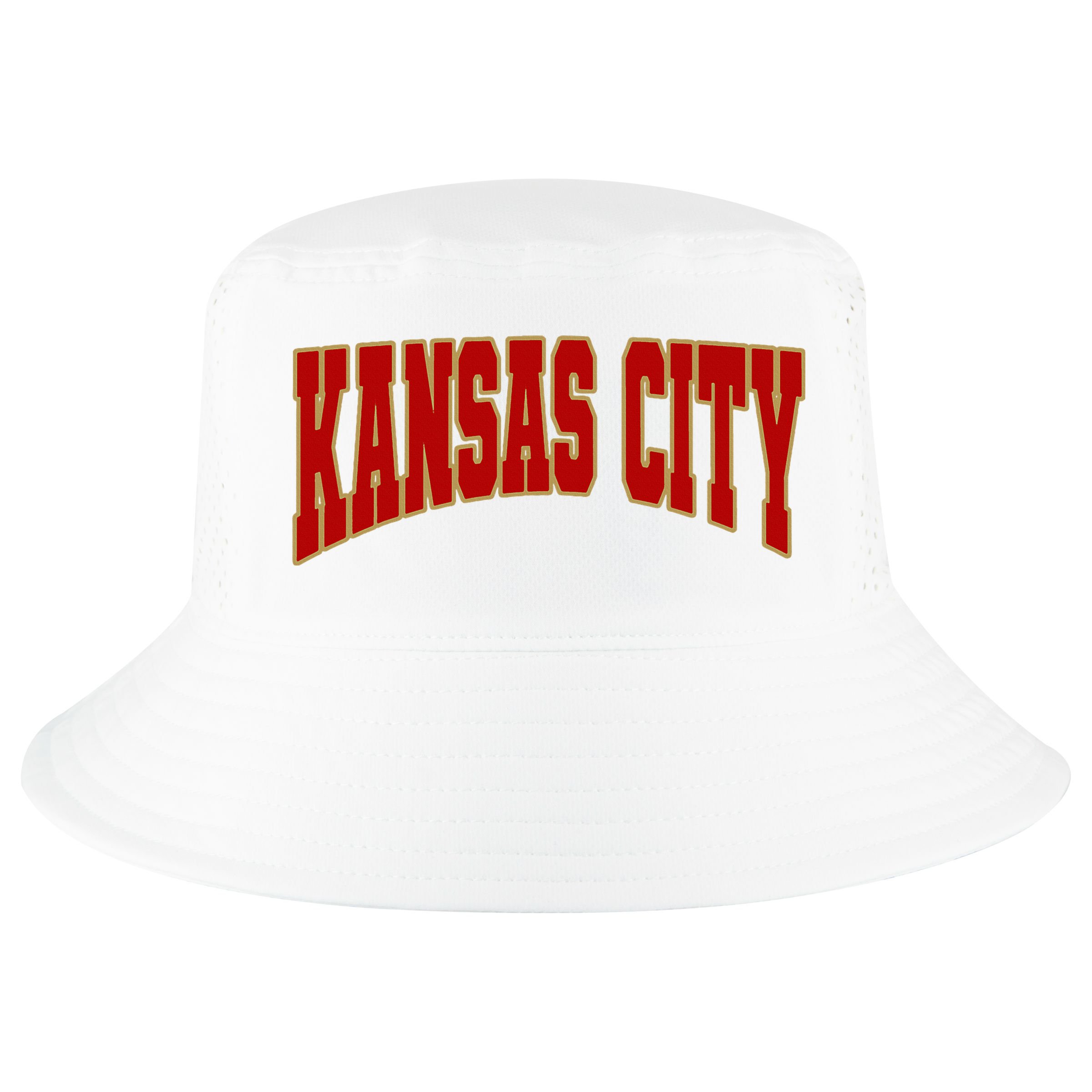 Vintage Kansas City Kc Cool Comfort Performance Bucket Hat