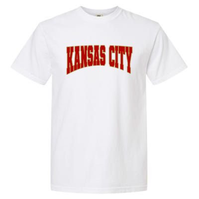 Vintage Kansas City Kc Garment-Dyed Heavyweight T-Shirt