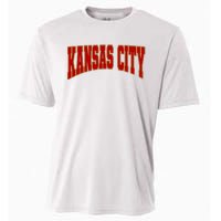 Vintage Kansas City Kc Cooling Performance Crew T-Shirt