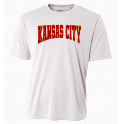 Vintage Kansas City Kc Cooling Performance Crew T-Shirt