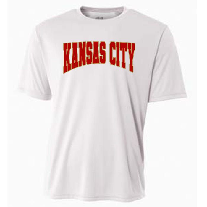 Vintage Kansas City Kc Cooling Performance Crew T-Shirt