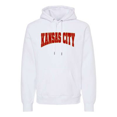 Vintage Kansas City Kc Premium Hoodie