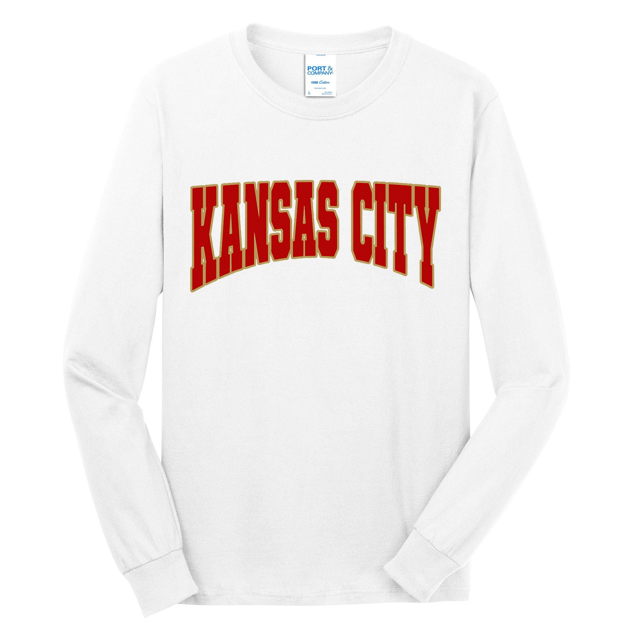 Vintage Kansas City Kc Tall Long Sleeve T-Shirt