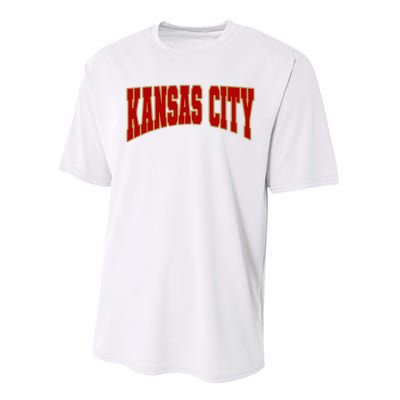 Vintage Kansas City Kc Performance Sprint T-Shirt