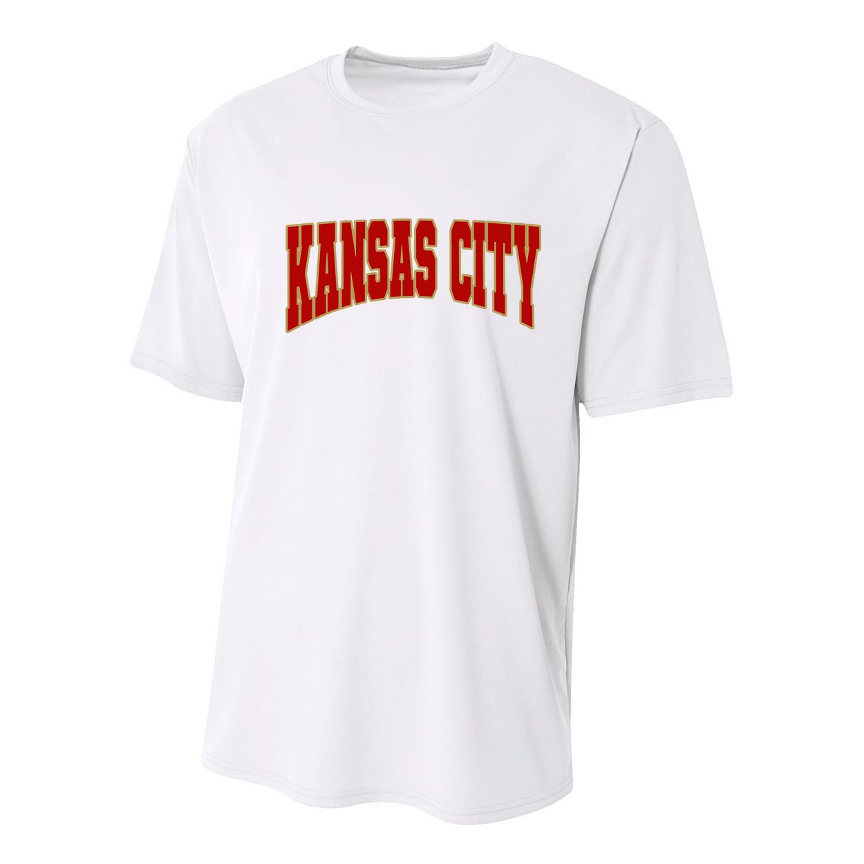 Vintage Kansas City Kc Youth Performance Sprint T-Shirt