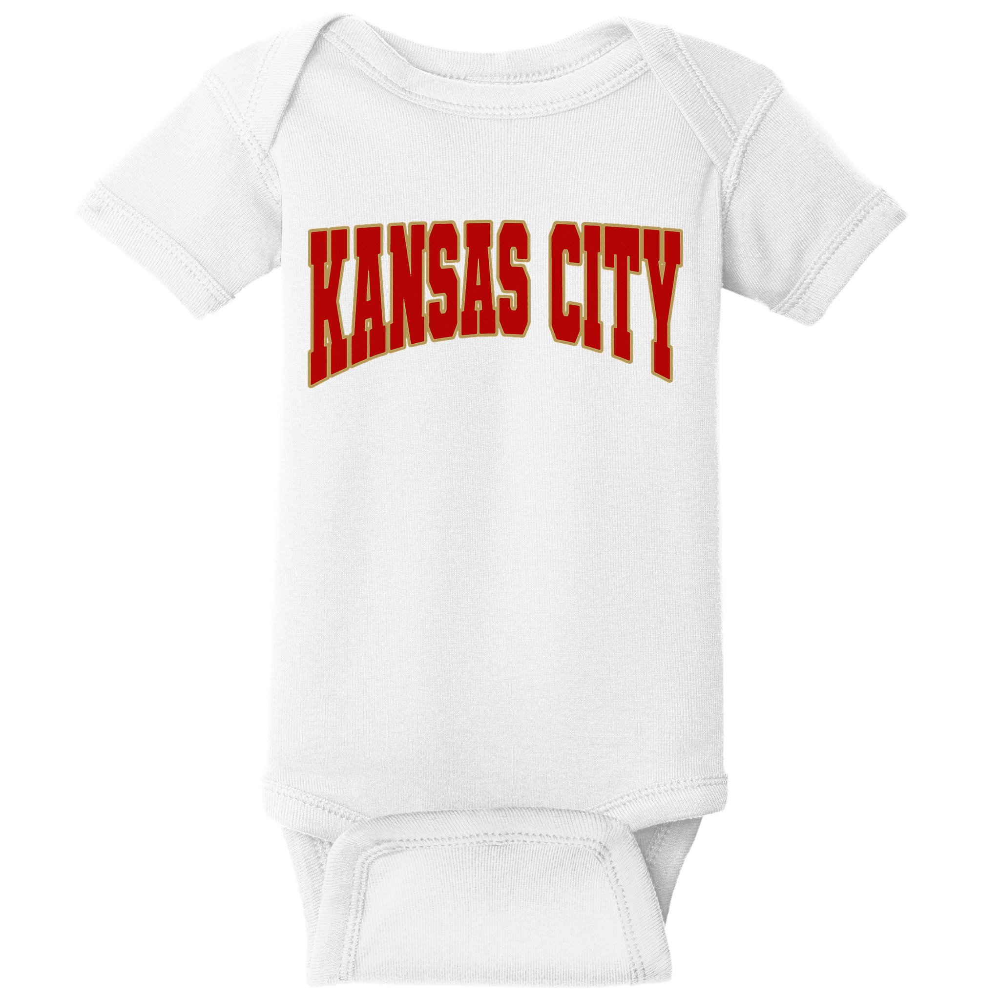 Vintage Kansas City Kc Baby Bodysuit