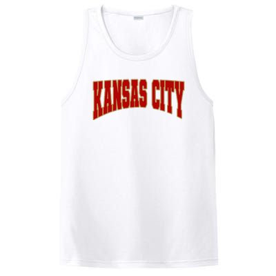 Vintage Kansas City Kc PosiCharge Competitor Tank