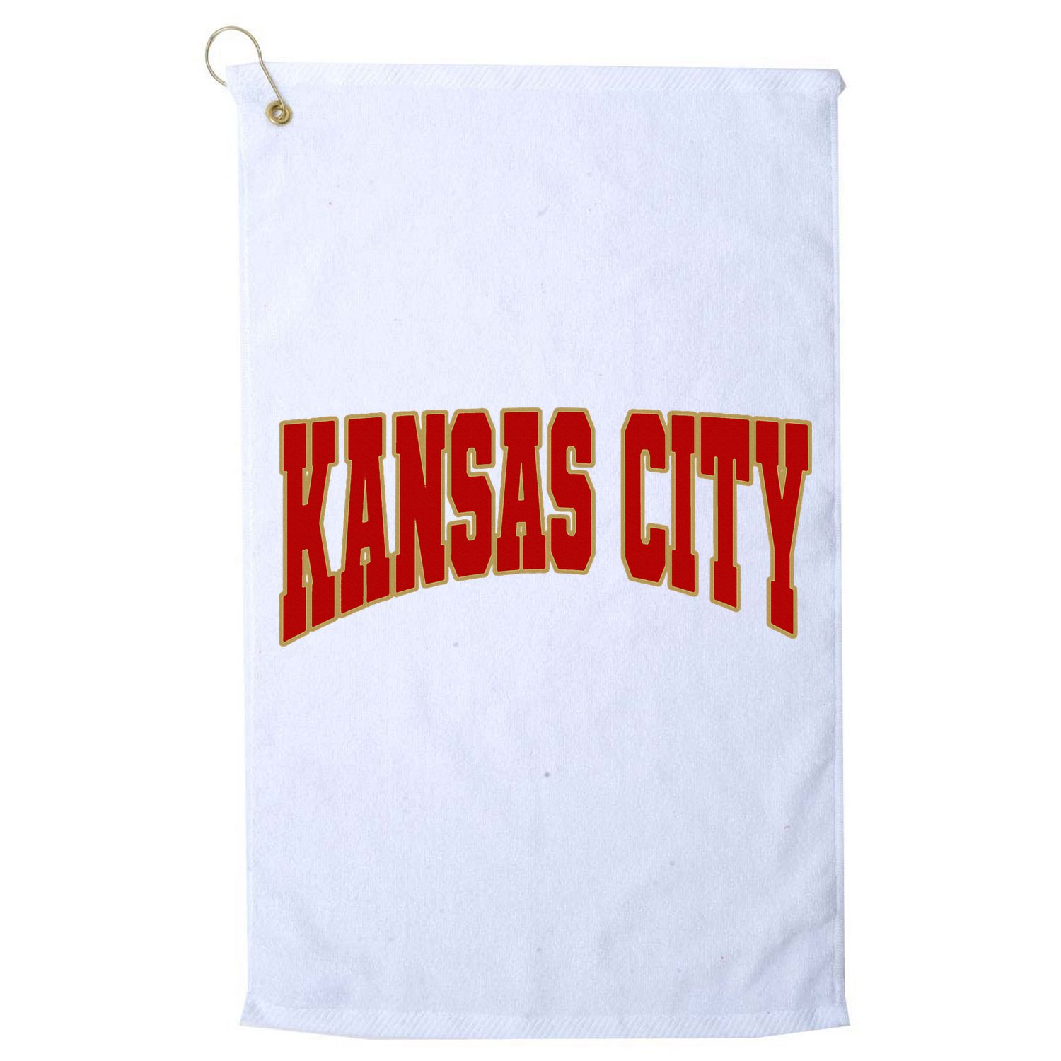 Vintage Kansas City Kc Golf Towel