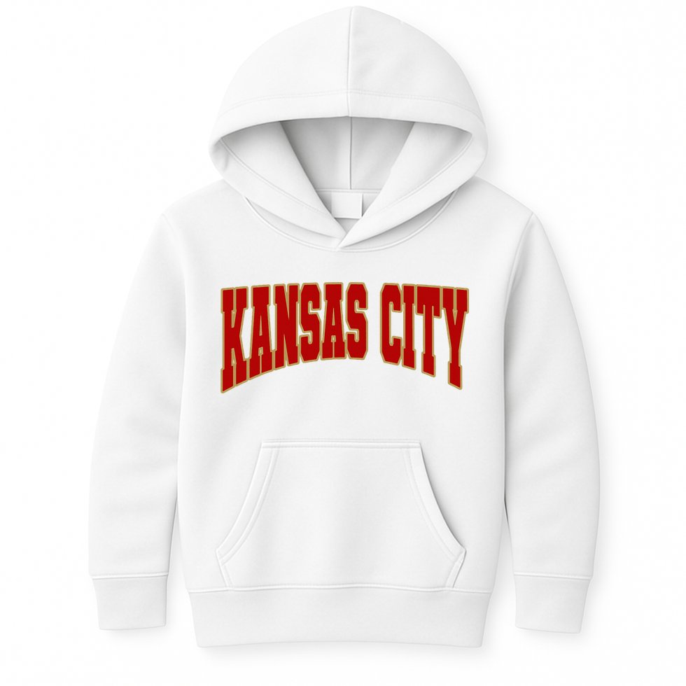 Vintage Kansas City Kc Kids Hoodie