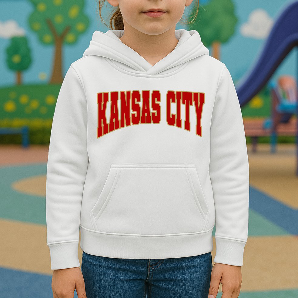 Vintage Kansas City Kc Kids Hoodie