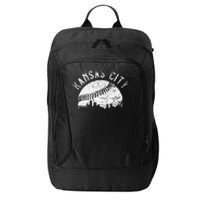 Vintage Kansas City Missouri Skyline City Backpack