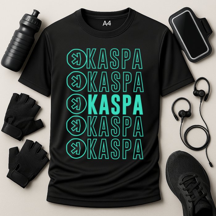 Vibrant Kaspa Crypto Colors Bold Kaspa Miner Kaspa Mining Crypto Bullrun Performance Shirt