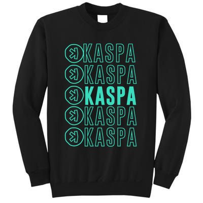 Vibrant Kaspa Crypto Colors Bold Kaspa Miner Kaspa Mining Crypto Bullrun Sweatshirt