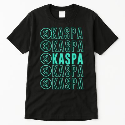 Vibrant Kaspa Crypto Colors Bold Kaspa Miner Kaspa Mining Crypto Bullrun Tall T-Shirt