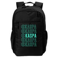 Vibrant Kaspa Crypto Colors Bold Kaspa Miner Kaspa Mining Crypto Bullrun Backpack
